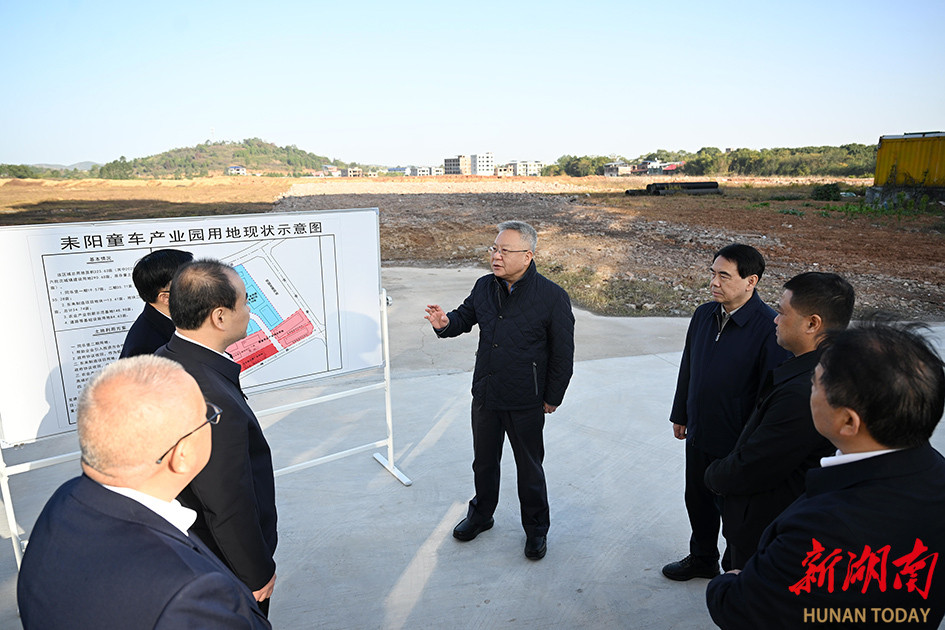 沈晓明调研衡阳市经济社会发展情况